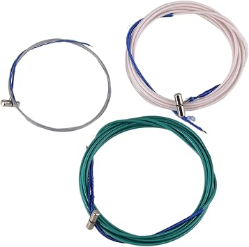 Lovermusic 1-21# Steel Wire and Nylon Guzheng String Chinese Guzheng Accessory Pack of 21