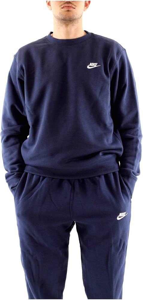 nike foundation club crewneck sweatshirt