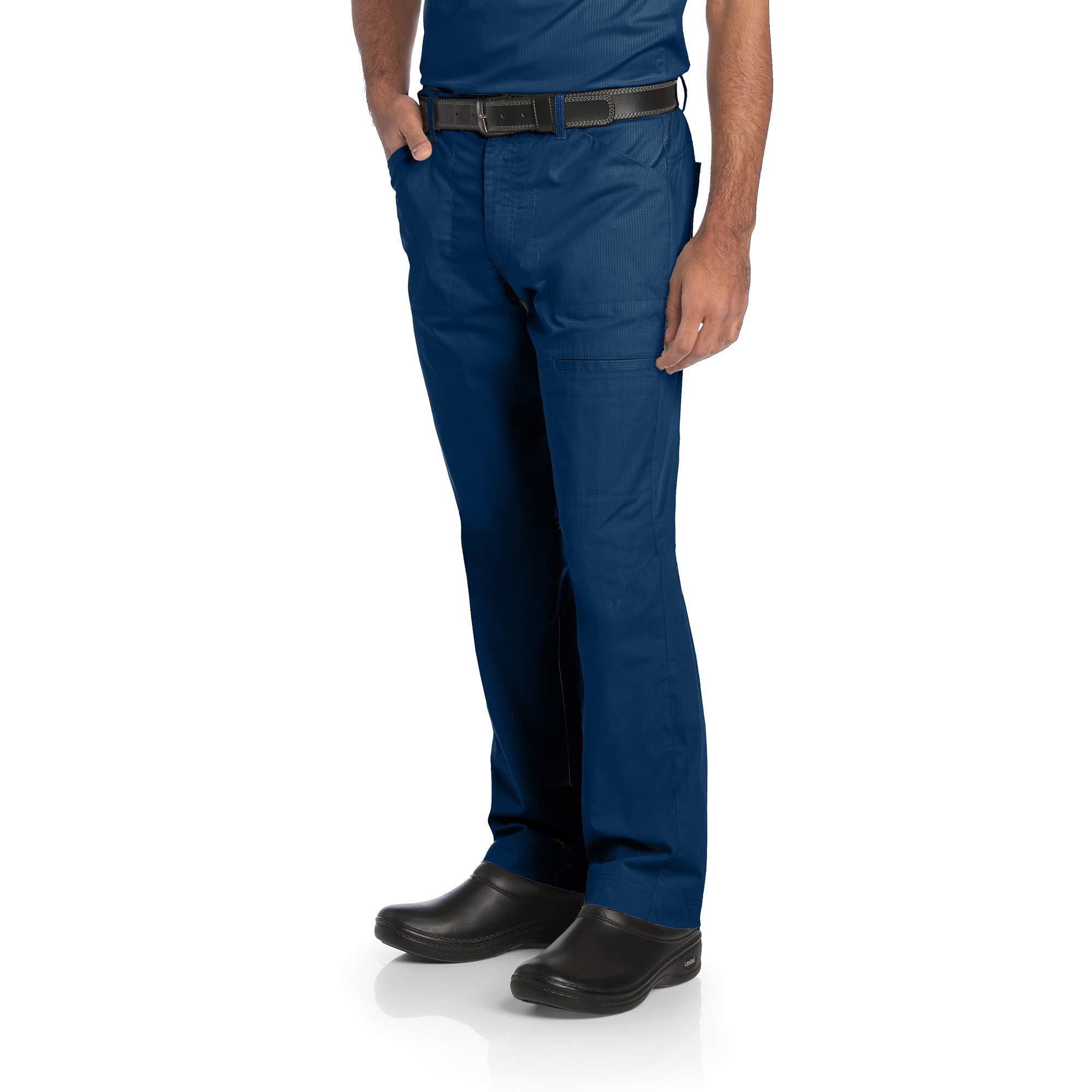 LandauMen's Stretch Rip Stop Cargo Scrub Pant