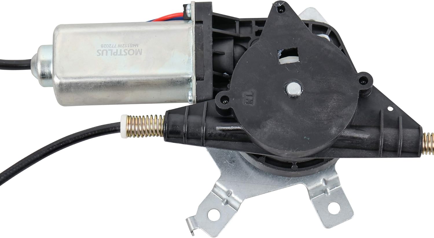 MOSTPLUS Power Window Regulator 741-686 Compatible for 1998-2011 Lincoln Town with Motor Front Left/Driver Side