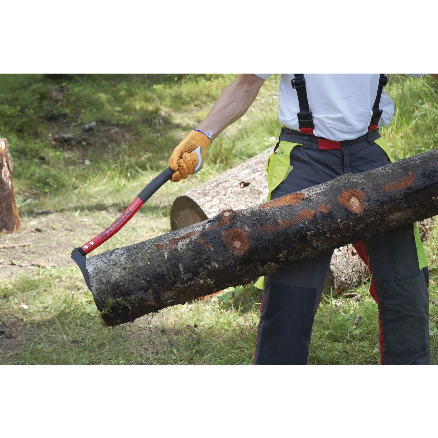 Stubai 674290 - Pico forestal con mango de aluminio, 900 mm
