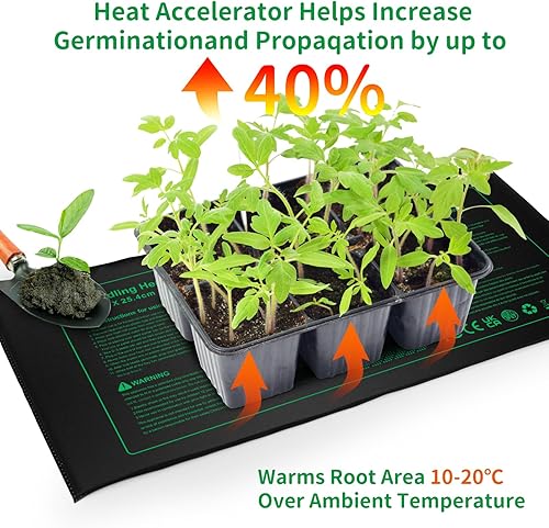 Miniatura 12 de NAMOTEK Paquete de 1 alfombrilla térmica para plántulas