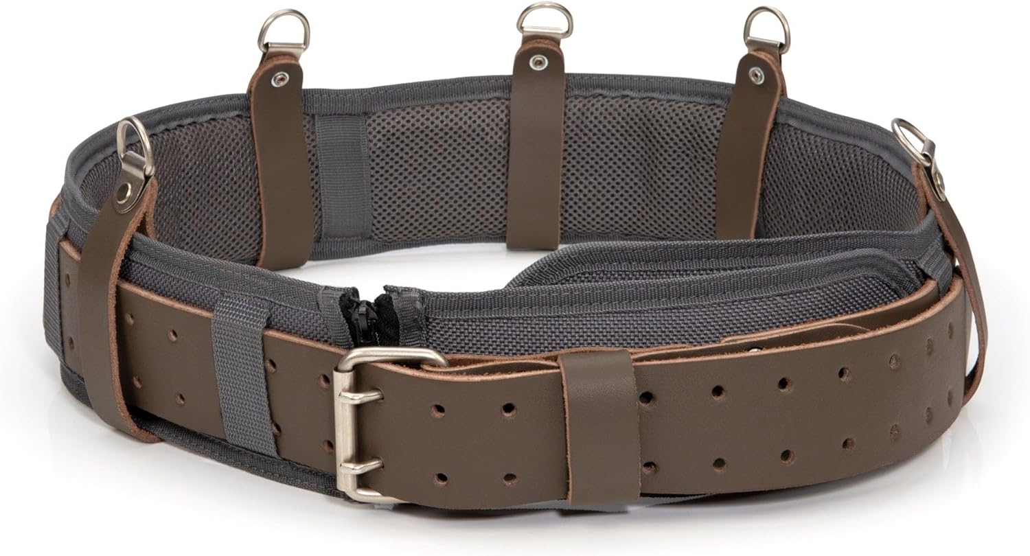 Estwing 94757 4-Inch Padded Leather Work Belt