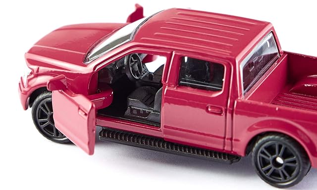 Foto 2 de 7 de Siku 1535, Ford F150, Rojo, Metal/Plástico, Ruedas de Goma, Vehículo de Juguete para niños
