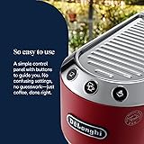 De'Longhi Dedica Style EC685R Traditional Pump Espresso Machine - Red - 5