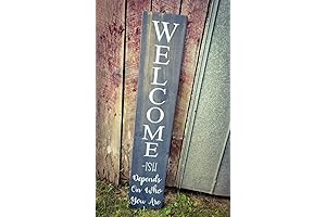 Farmhouse Welcome-Ish Sign-Welcome Sign For Front Porch Door