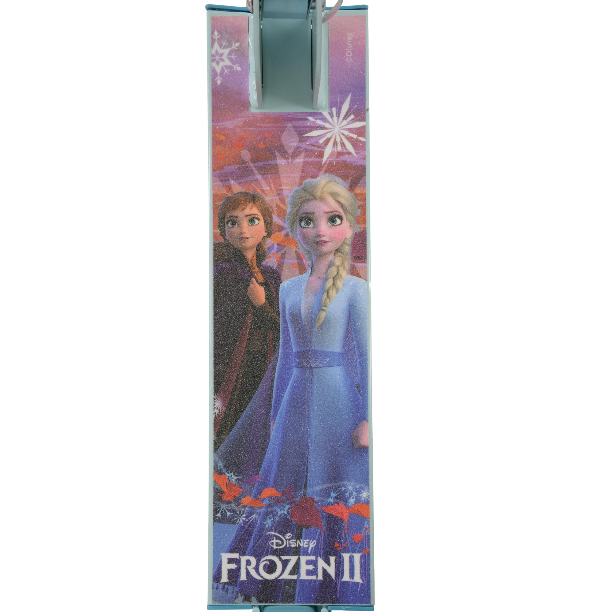 Disney Frozen 2 - Monopattino pieghevole per bambini e bambine, ruote luminose e manubrio regolabile, licenza ufficiale