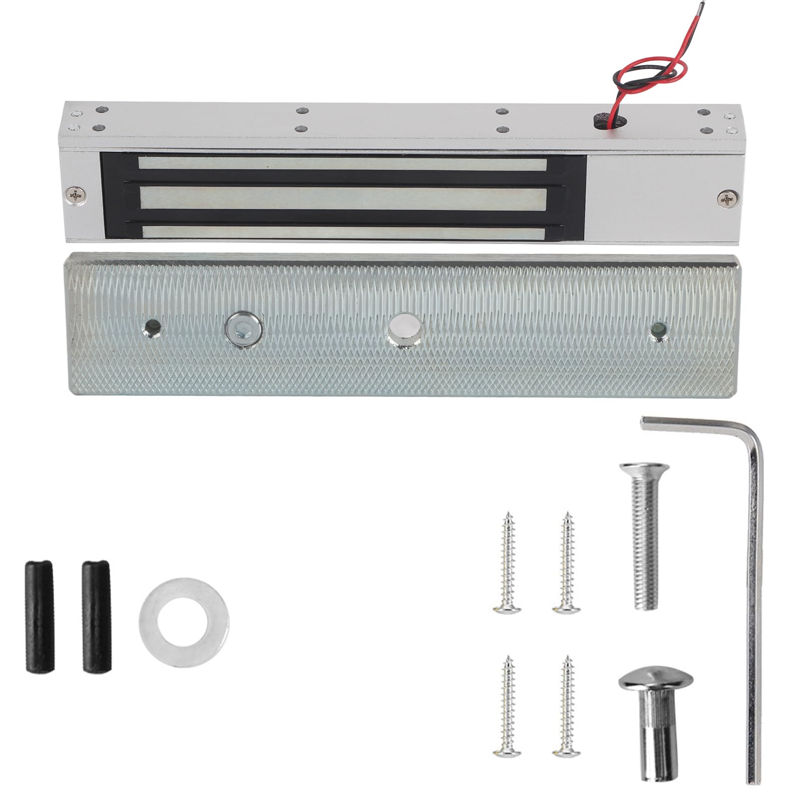Serrure électromagnétique 12V 280kg avec LED, pour Porte