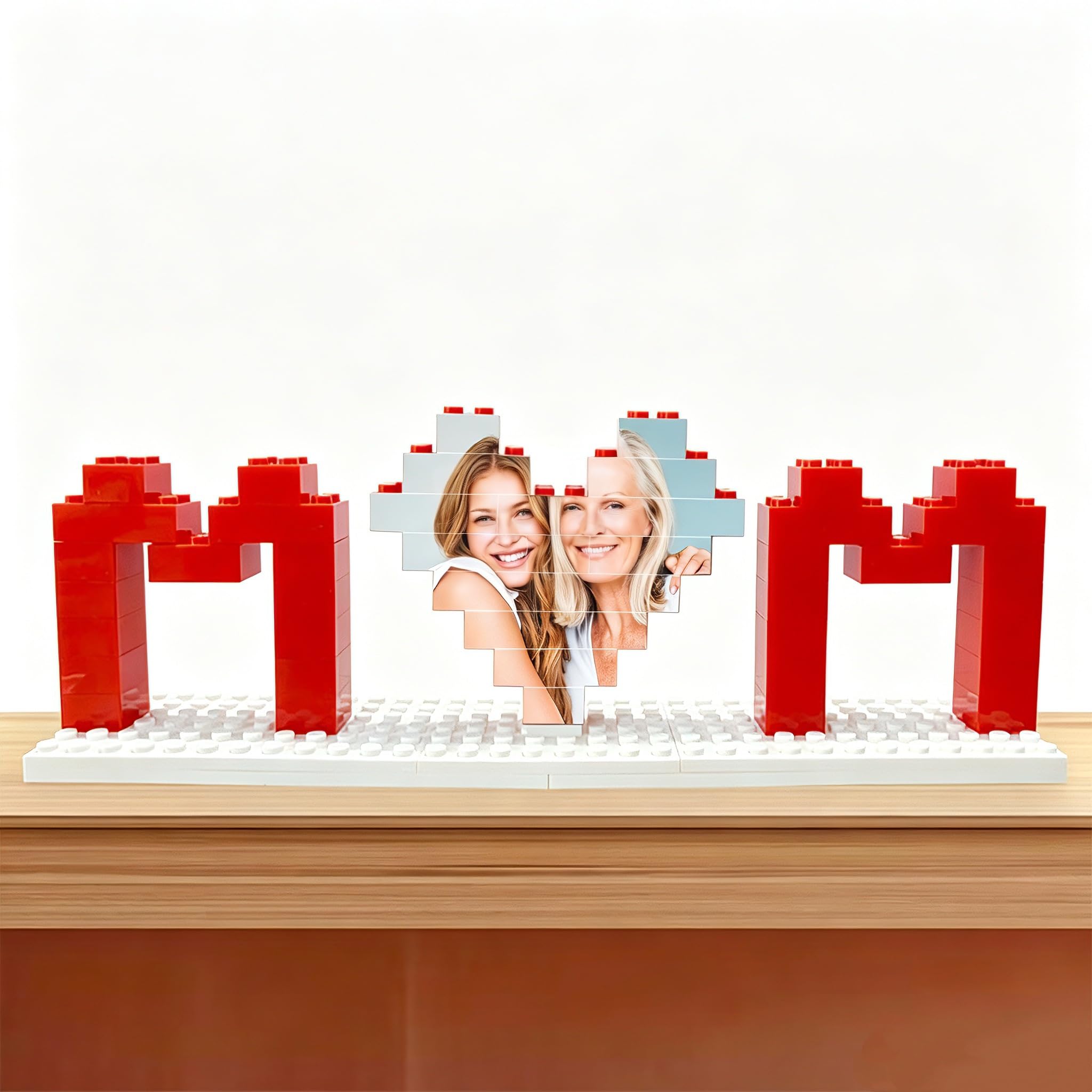 toyofmine Personalised Building Brick Photo Block