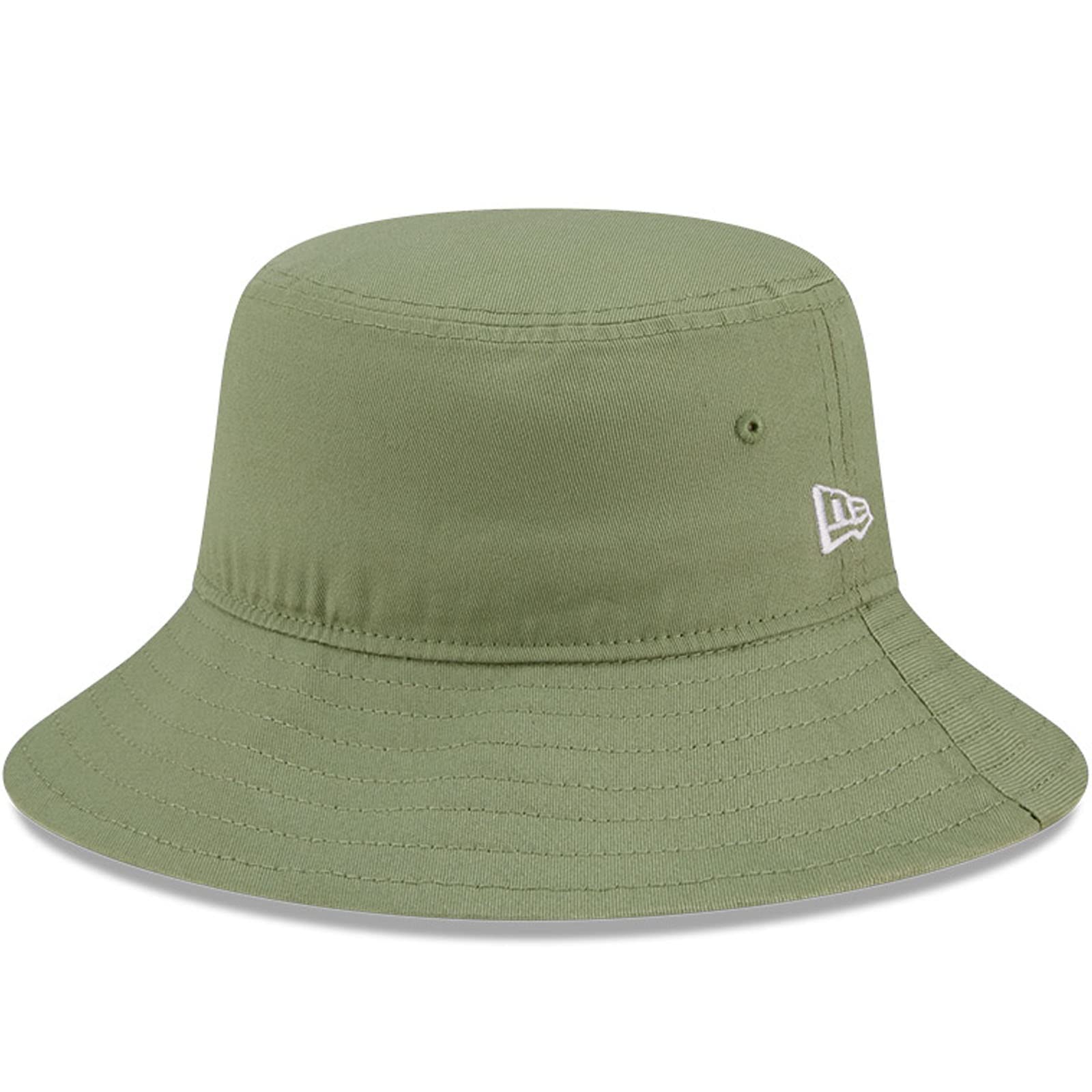 New Era Men's Essential Tapered Bucket Sun hat, dunkelgelb, S