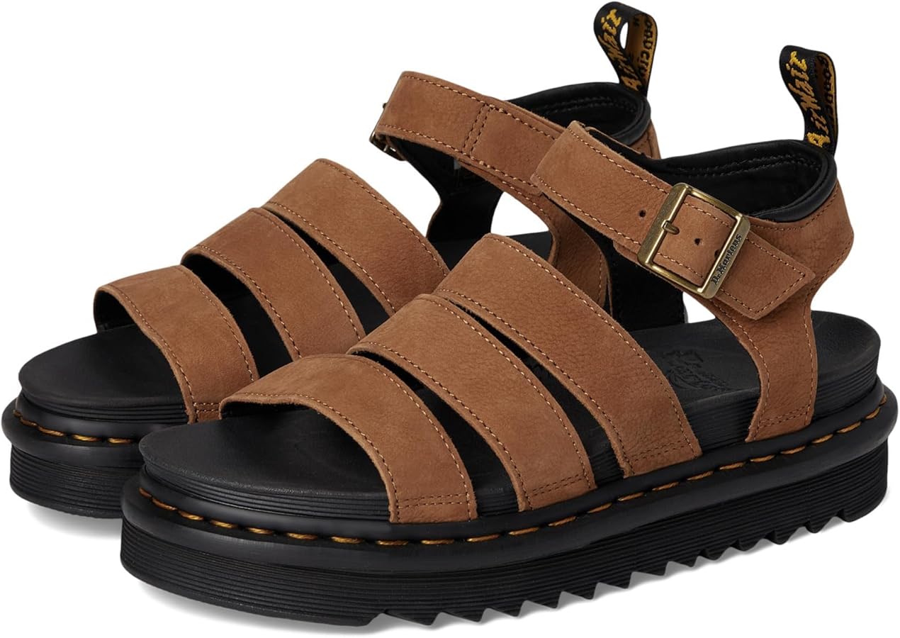 Amazon.com | Dr. Martens Women's Blaire Platform Sandal, Desert