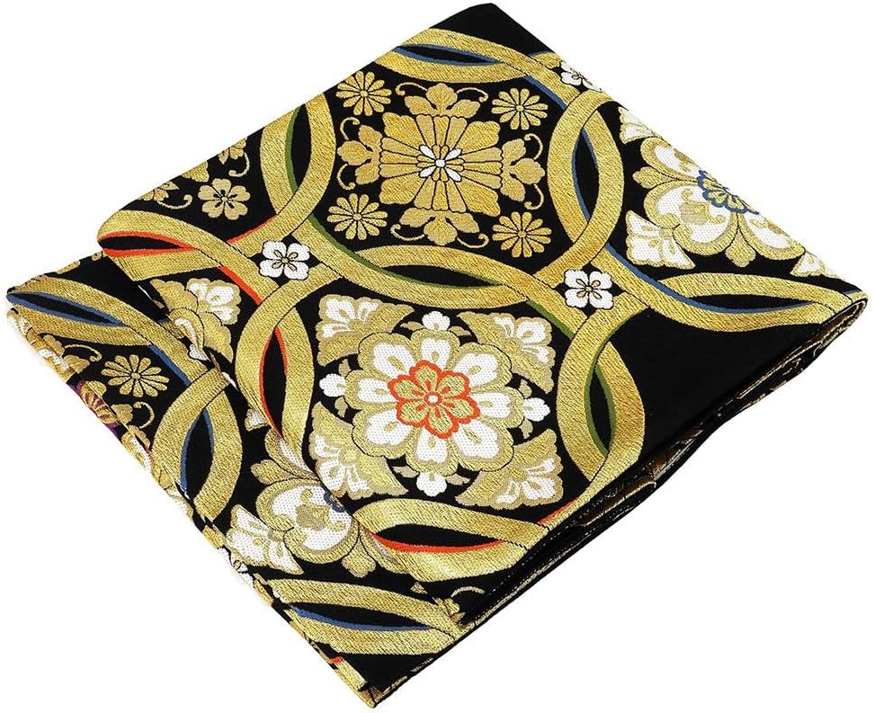 きもの翔鶴] 袋帯 未着用超美品 辻村寿三郎 ジュサブロー 撫子模様 未