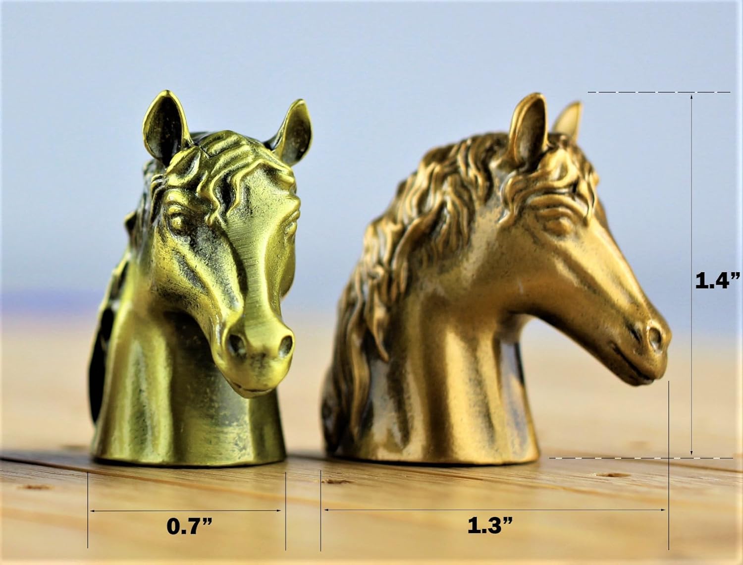 Metal Horse Race Board Game Set with Horse Racing Thick & Solid Wood Game Board(22"/Dark),11 Luxurious with 4 Antique(Gold,Silver,Red Cooper&Bronze) Metal Craft Horses, Dice&Cards (HR-F654)