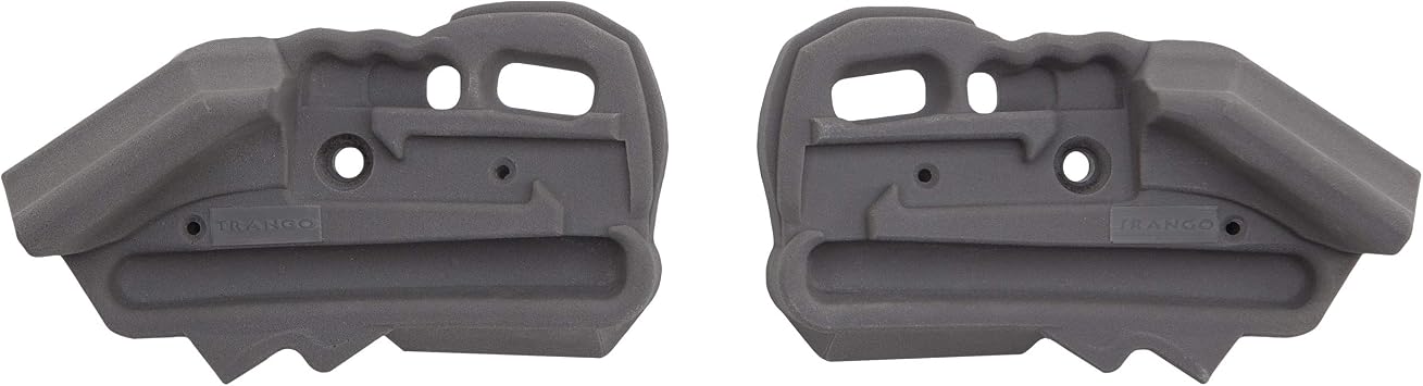 TRANGO Rock Prodigy Pivot Expert-Gray (Gray Pivot - 22 Grips, Elite Package (Includes Pulley)) | Rock Climbing Training Devices