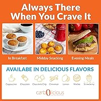 Vista 14 de Carb-o-licious - Deliciosos muffins keto con solo 2 carbohidratos netos cada uno, aperitivo saludable sin azúcar con harina de almendras, el mejor