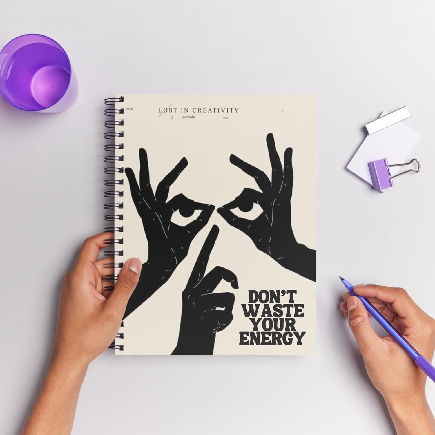 PostersInc Weekly & Daily Planner For 3 Months, Spiral Notebook, Diary Ruled & Undated Journal Book, Fitness Journal, Meal & To Do List Planner, Study & Habit Tracker, 80 GSM Paper 220 Pages (Creativity) PostersInc Weekly & Daily Planner For 3 Months, Spiral Notebook, Diary Ruled & Undated Journal Book, Fitness Journal, Meal & To Do List Planner, Study & Habit Tracker, 80 GSM Paper 220 Pages (Creativity)