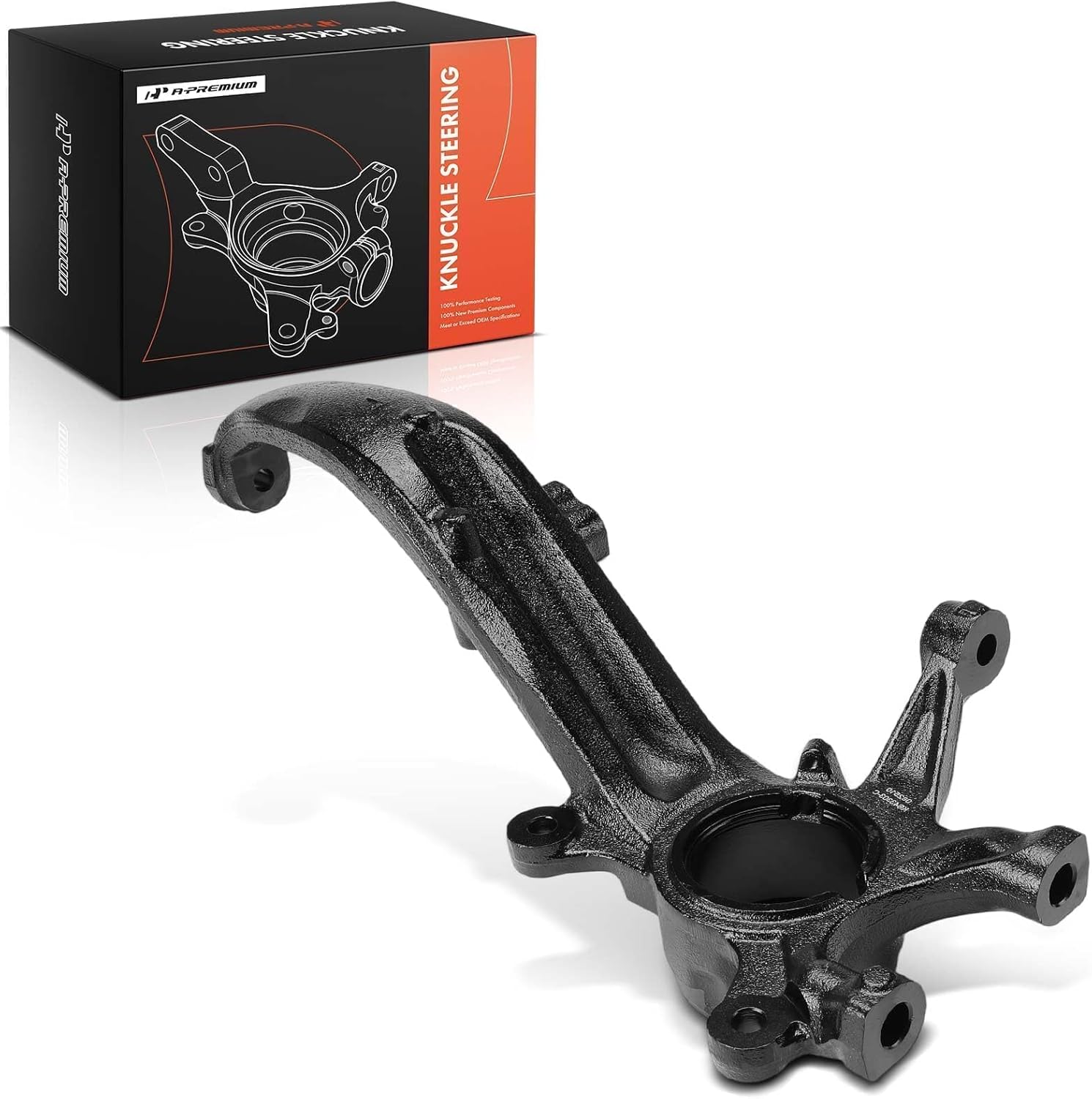 A-Premium Front Right Suspension Steering Knuckle Compatible with Mazda 6 2009 2010 2011 2012 2013, 2.5L, Passenger Side
