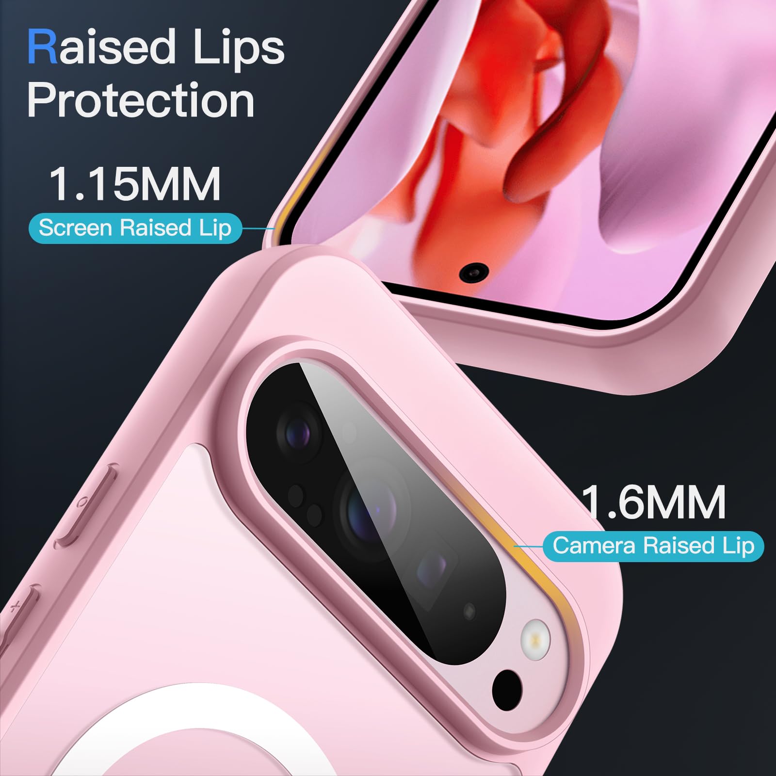 Amazon.co.jp: JETech Google Pixel 9/9 Pro 2024用 マグネットケース 