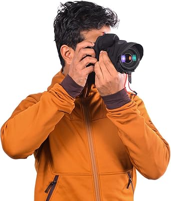Peak Design Shell Camera Rain Cover, Small, Weatherproof Rain Cover for DSLR Camera, Stretchy Neoprene Fabric with Waterproof Membrane, Works with Capture Clip & Peak Design Straps, Protects from Dust