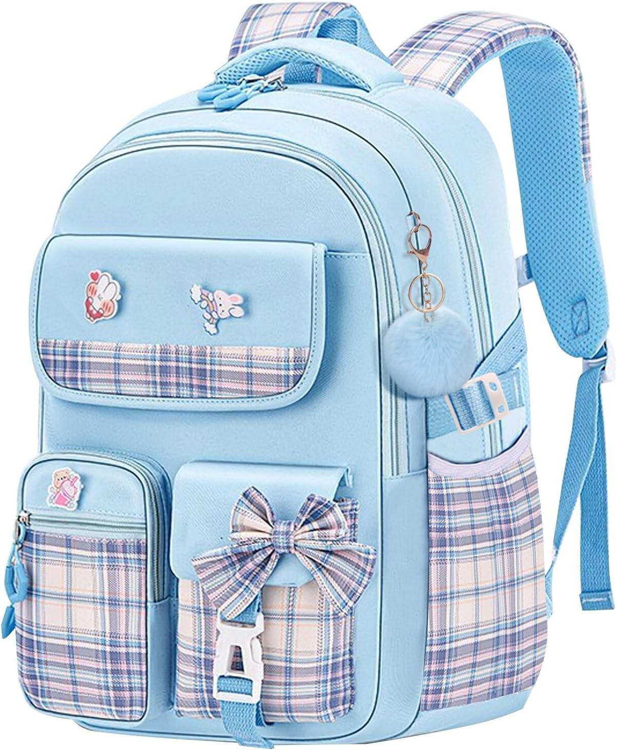 Girls Backpack Kids Backpack for Girls School Kawaii Bookbag Book Bag for Elementary Primary School