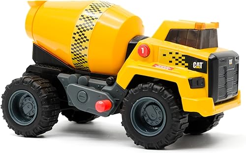 Vista 22 de CAT Juguetes de construcción, camión volquete Power Haulers 2.0, luces y sonidos realistas, tecnología de accionamiento de movimiento
