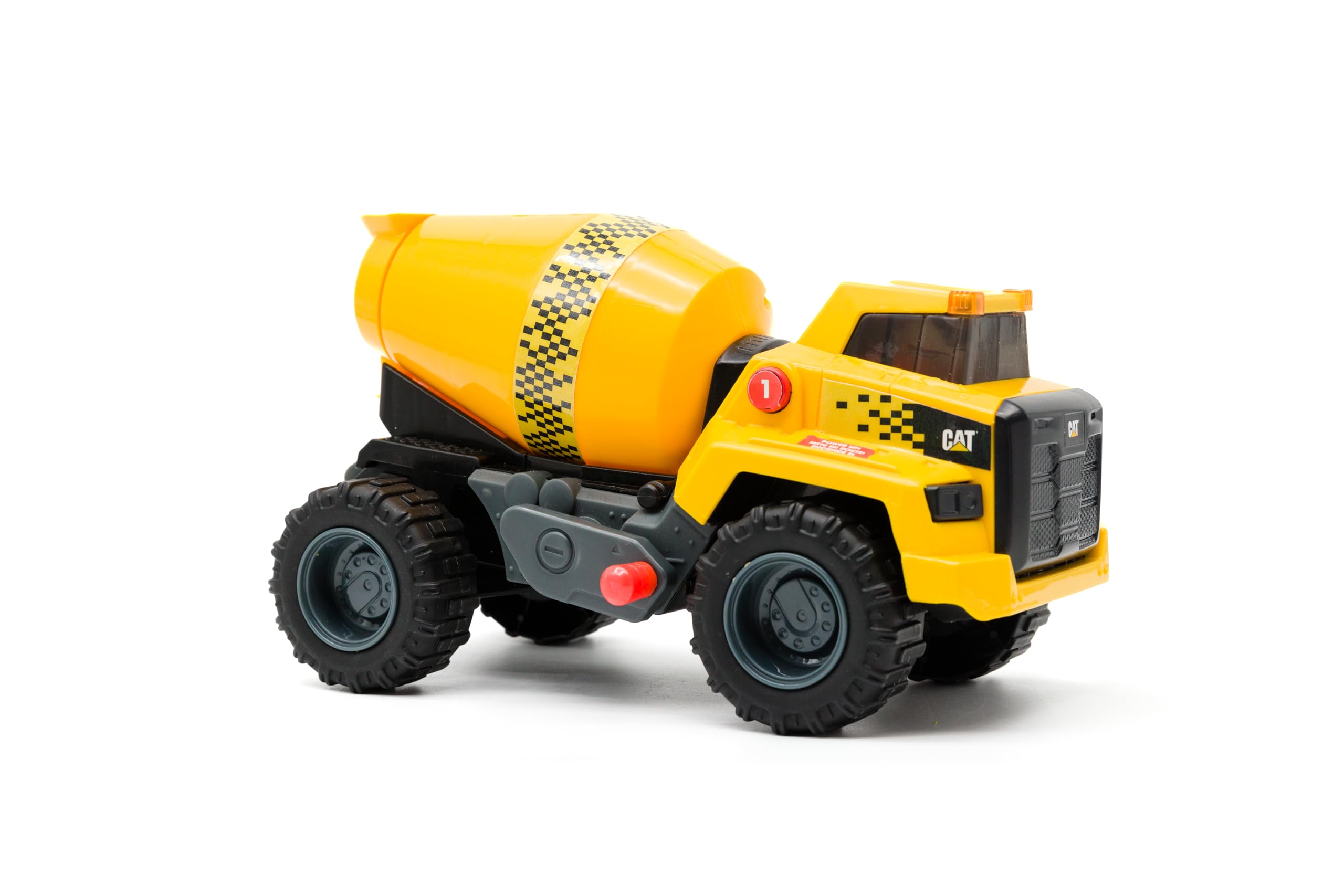 Photo 1 of Cat Construction Toys, 11.5" Power Haulers 2.0 Cement Mixer, Lights and Sounds, Ages 3 and up