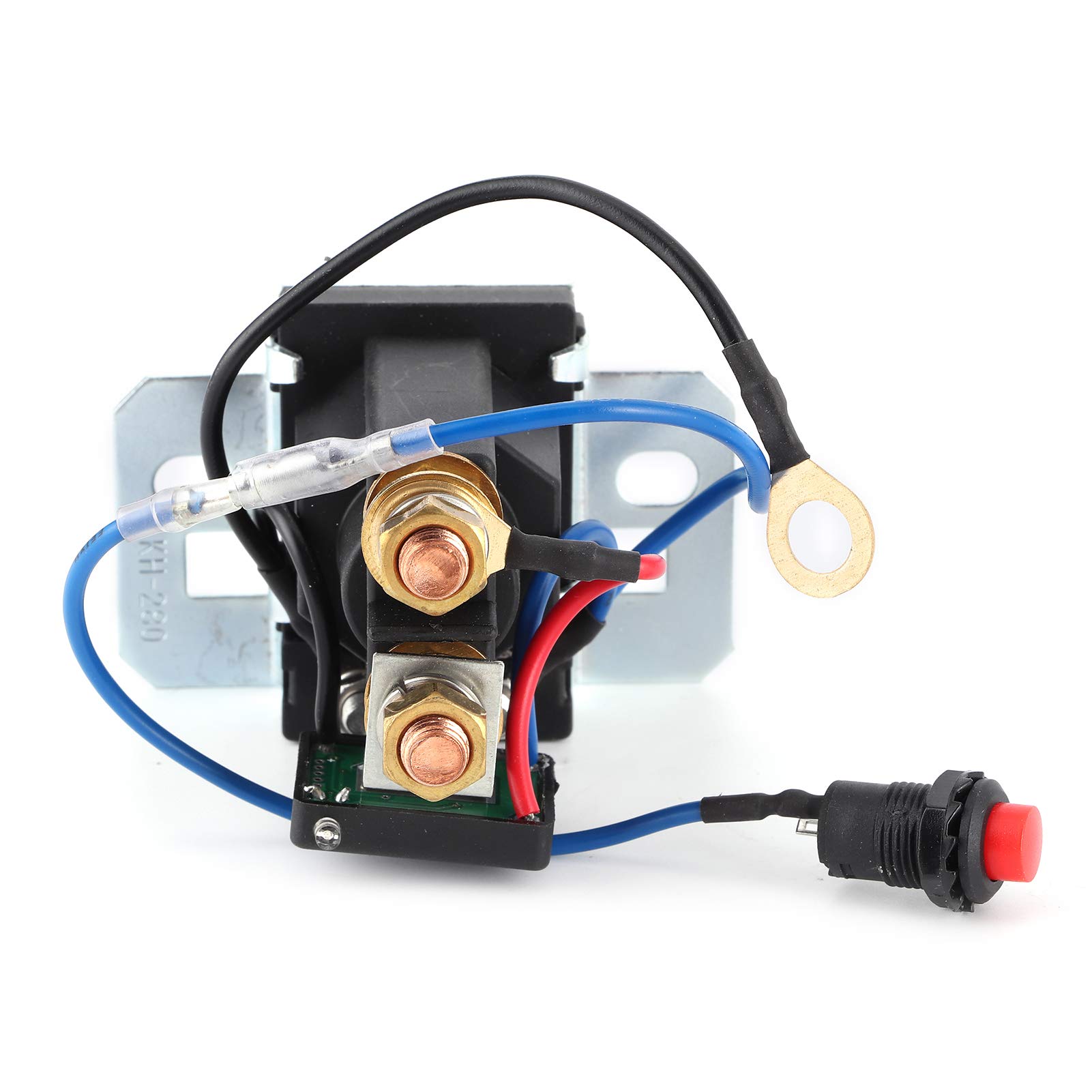 Brrnoo Juego de relé Aislador de Batería con Control Automático de Voltaje de 6 Terminales para Modificación de Vehículos, Ideal para Automóviles, Vehículos Recreativos y Yates