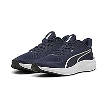 PUMA Skyrocket Lite 2, Scarpe per Jogging su Strada Unisex-Adulto, Navy Bianco Nero, 45 EU