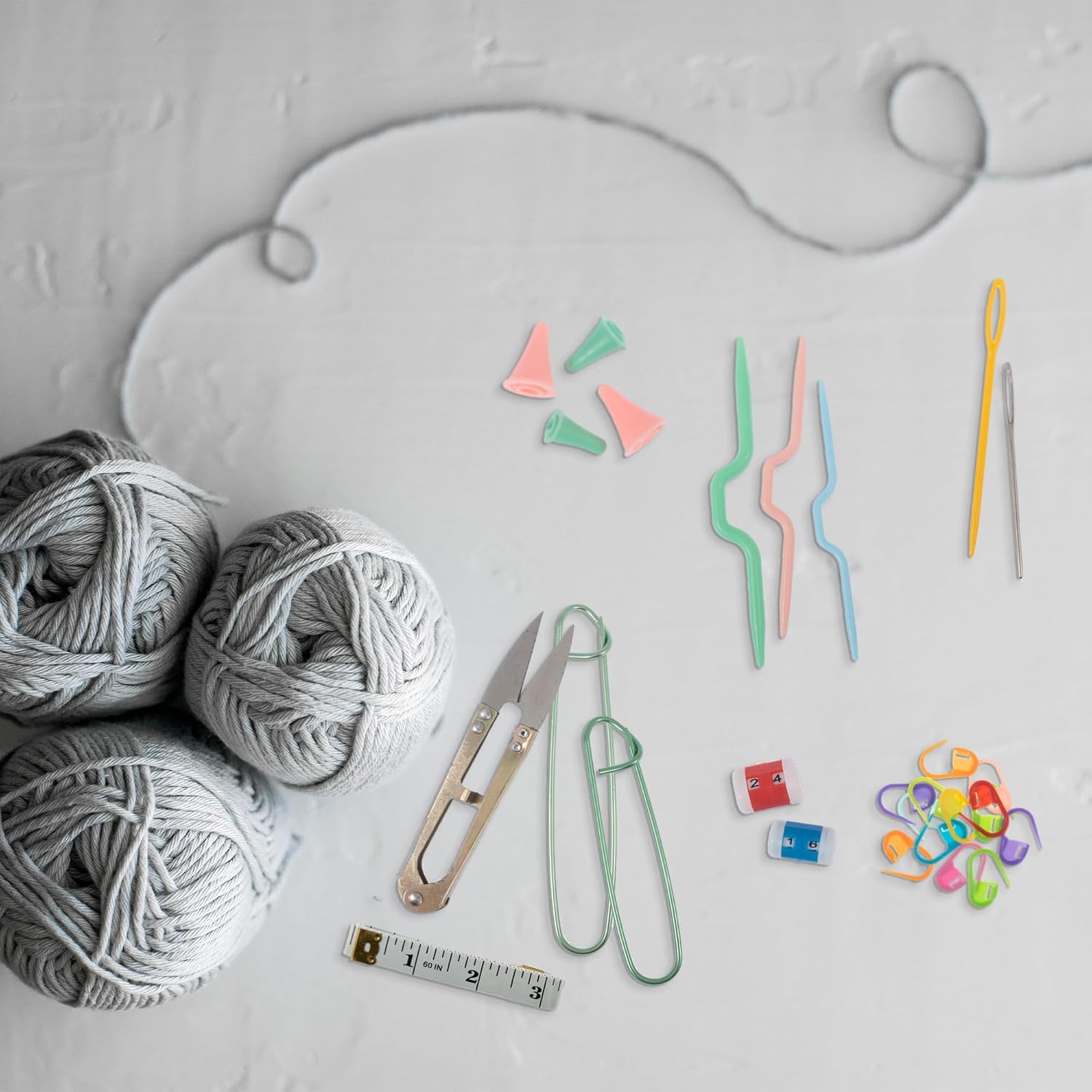 Milward Knitting Accessories, Assorted, 2 x 10 x 19.5cm