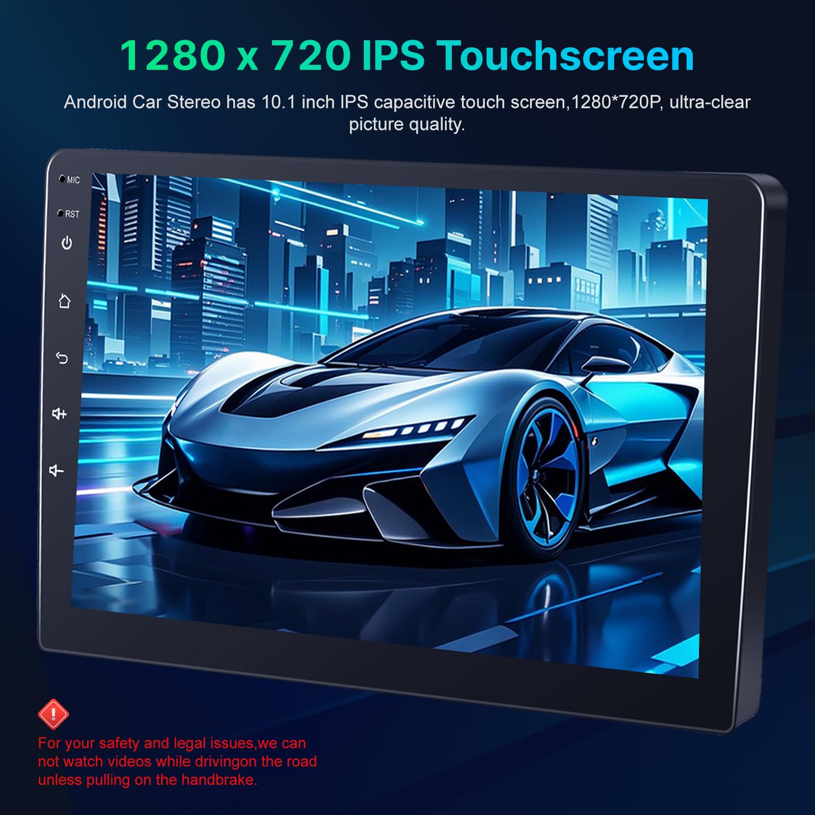 Radio samochodowe 4+64G Android do Peugeot 3008 2009-2015, 9-calowy ekran dotykowy IPS Stereo z bezprzewodowym CarPlay i Android Auto, GPS WiFi Bluetooth 5.0 DSP 32EQ + AHD kamera cofania i mikrofon