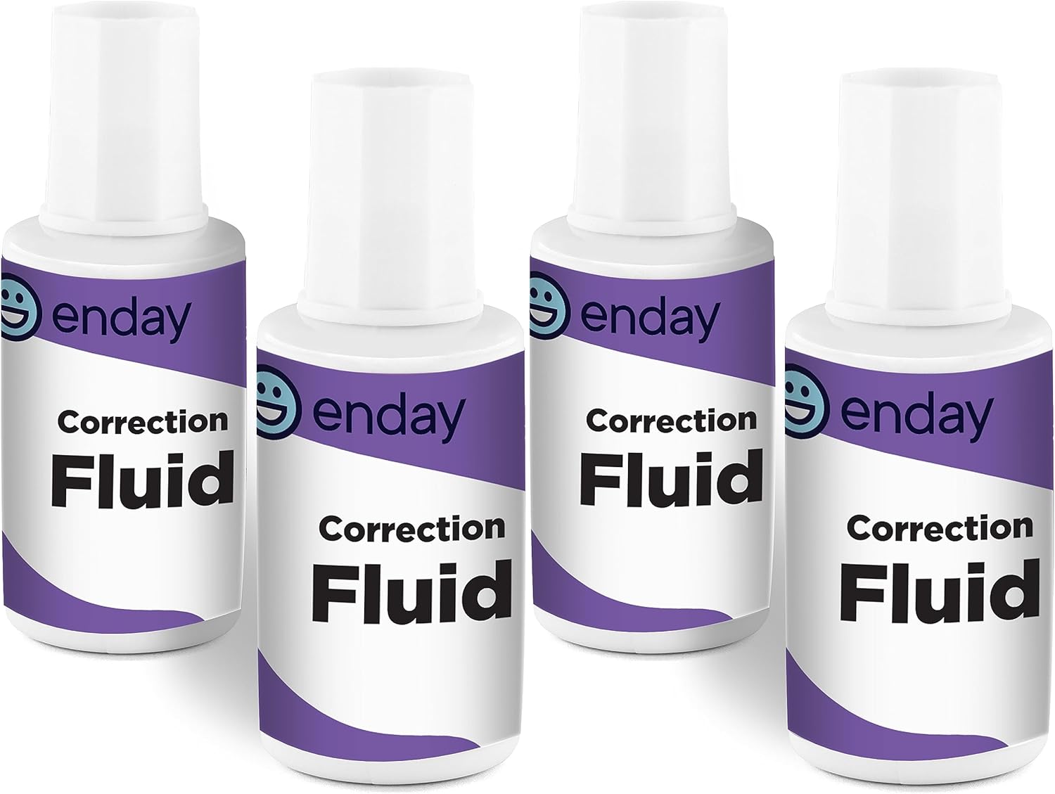 Enday White Out Liquid Correction Fluid, 7 fl. Oz. / 20 ml