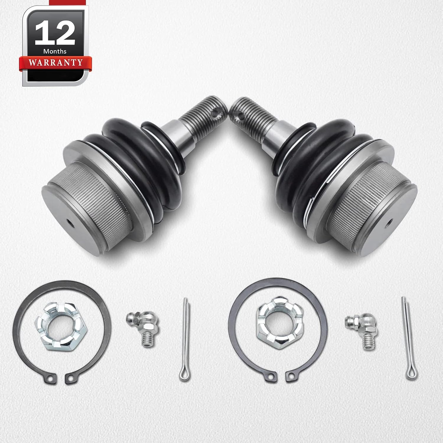 Ball Joints - OEM# K6541 Zinc-Nickel Alloy Front Lower Suspension compatible with Chevrolet Silverado 1500 GMC Tahoe Sierra Suburban Yukon Avalanche XL Cadillac Classic