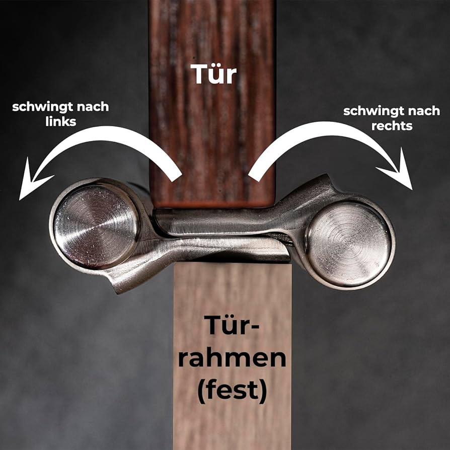 ZOENHOU 2 Cerniere Per Porta A Battente, In Acciaio Inox, Da 68 - Foto 10