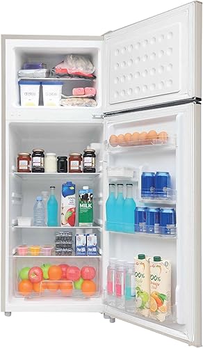 Miniatura 8 de Frigidaire EFR753 - Refrigerador retro de tamaño de apartamento con congelador superior, refrigerador de 2 puertas con capacidad de almacenamiento