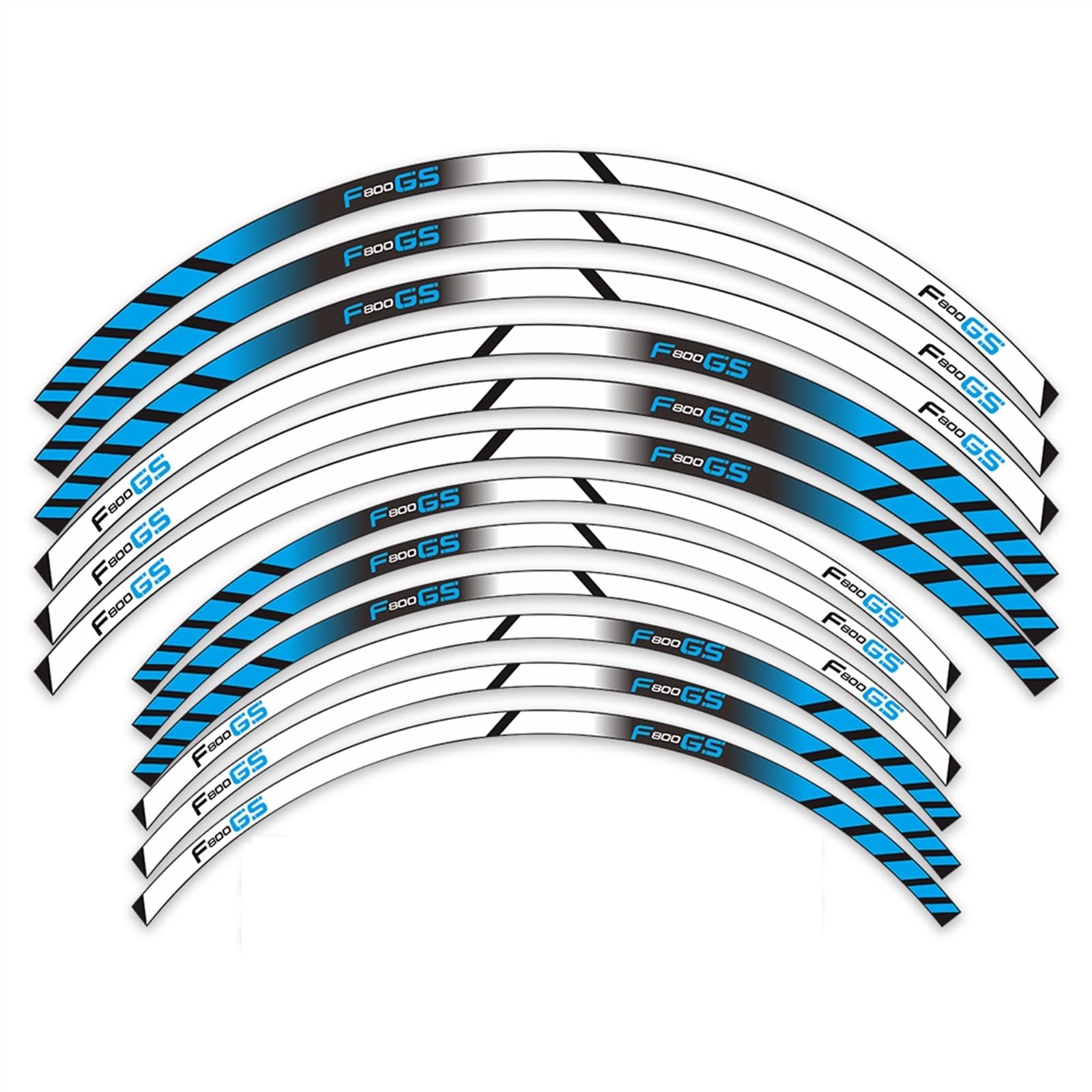 Applique Sticker Waterproof Decals for F800GS F 800GS F800 GS F 800 GS Reflective Stickers(A3)