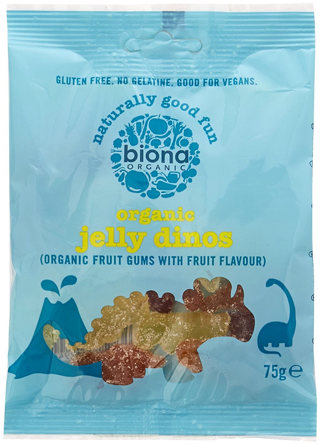 Jelly Dinos Organic 75 G