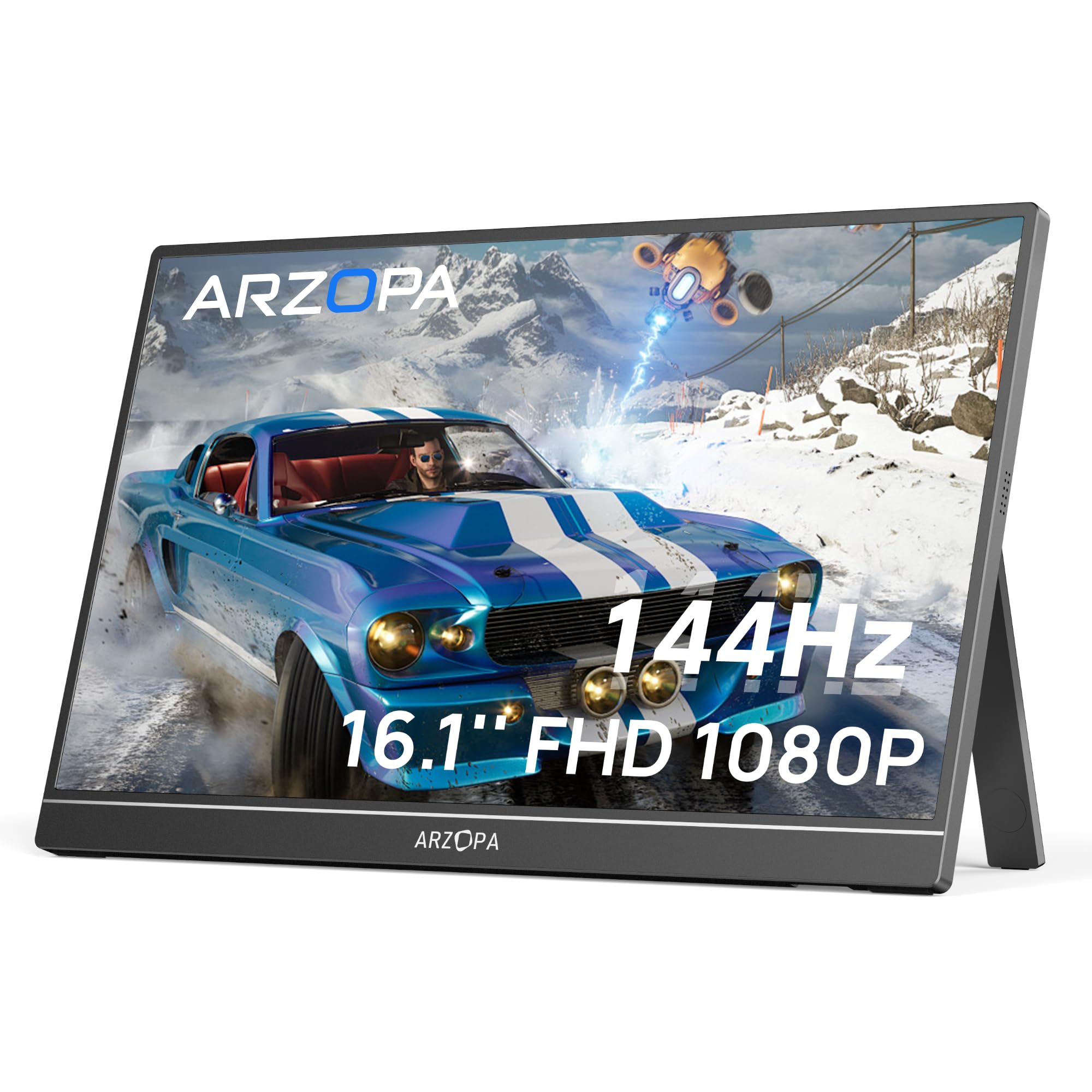 ARZOPA 144Hz Portable Gaming Monitor with HDR and Eye Care