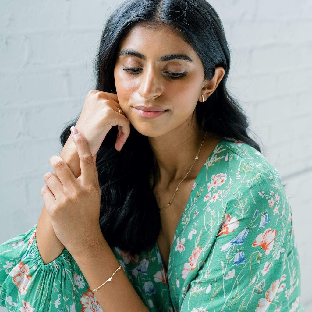 HONEYCAT Flat Drop Bar Stud Earrings in Gold, Rose Gold, or Silver | Minimalist, Delicate Jewelry