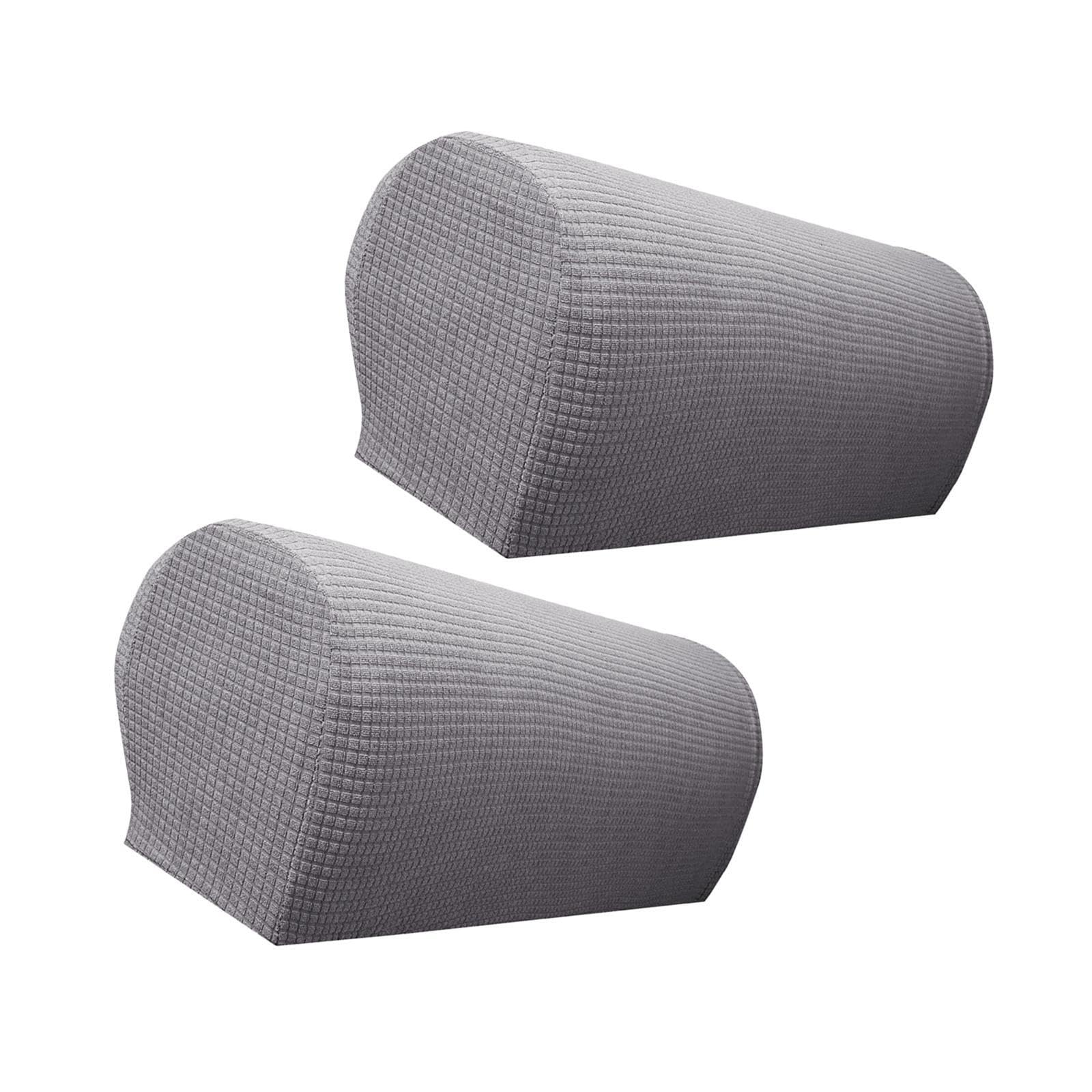 QIXCXAZ Sleek Armchair Covers Universal Waterproof Easy To Clean Anti Slip Durable Sofa Armrest Protector Premium Stretchable Anti Slip Slipcovers Waterproof