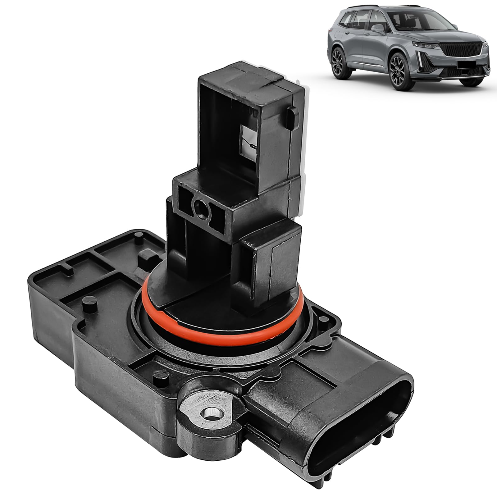 MAF 2134343 Mass Air Flow Sensor Compatible with Cadillac CTS Escalade Chevy Avalanche Silverado Suburban Tahoe GMC Sierra Yukon XL 1500 2500 Replaces OE 10393948 23256991