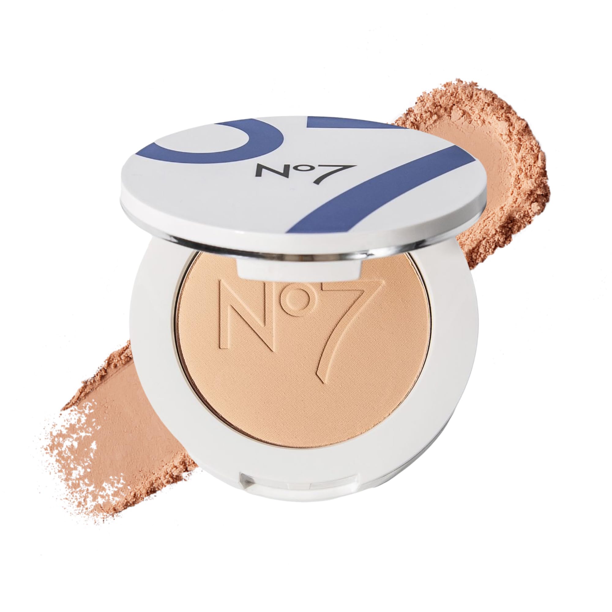 No7 Lift & Luminate Triple Action Face Powder, Medium, 10g 02 - Medium