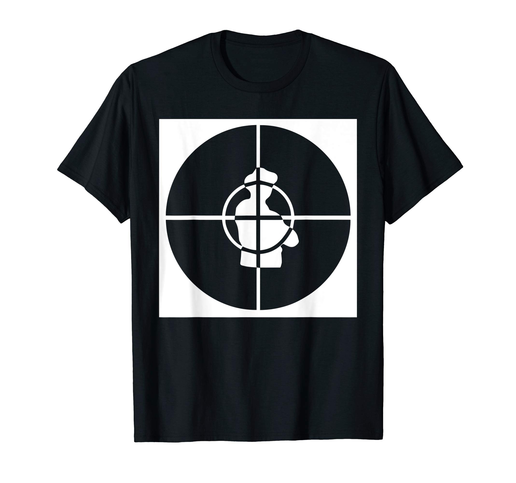 Public EnemyBig Target Logo T-ShirtOEKO-TEX STANDARD 100