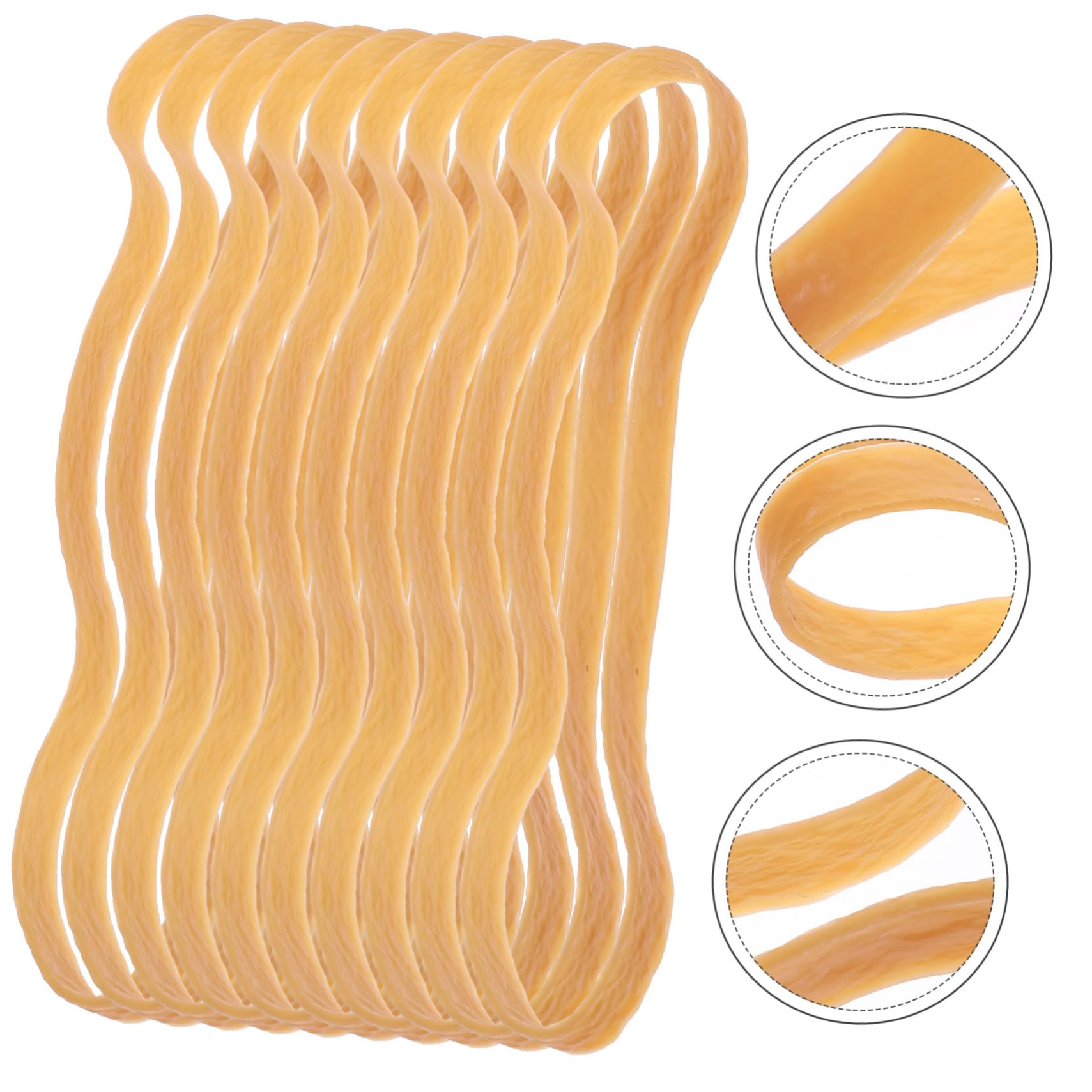 1tasche Gummibänder Dicke Gummibänder Multifunktionsgummibänder Elastische Großes Gummiband Wiederverwendbare Praktische Für Home Office Und Bürobedarf