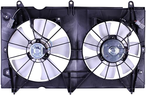 Vista 475 de Ventilador de refrigeración de repuesto original extra silencioso para Subaru Impreza 2.5L/W/O Turbo 2008-2011, 2011-2013, Forester 2.5L/W/O