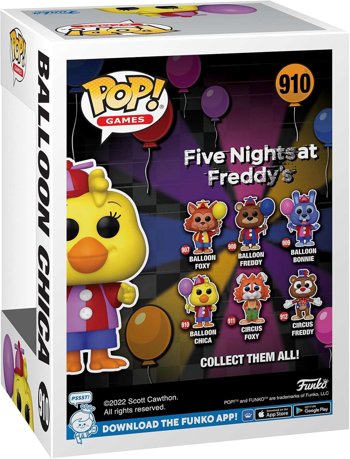 Funko POP! Games: Five Nights at Freddy's - Balloon Chica The Chicken - Collectable Vinyl Figure - Gift Idea - Official Merchandise - Video Games Fans