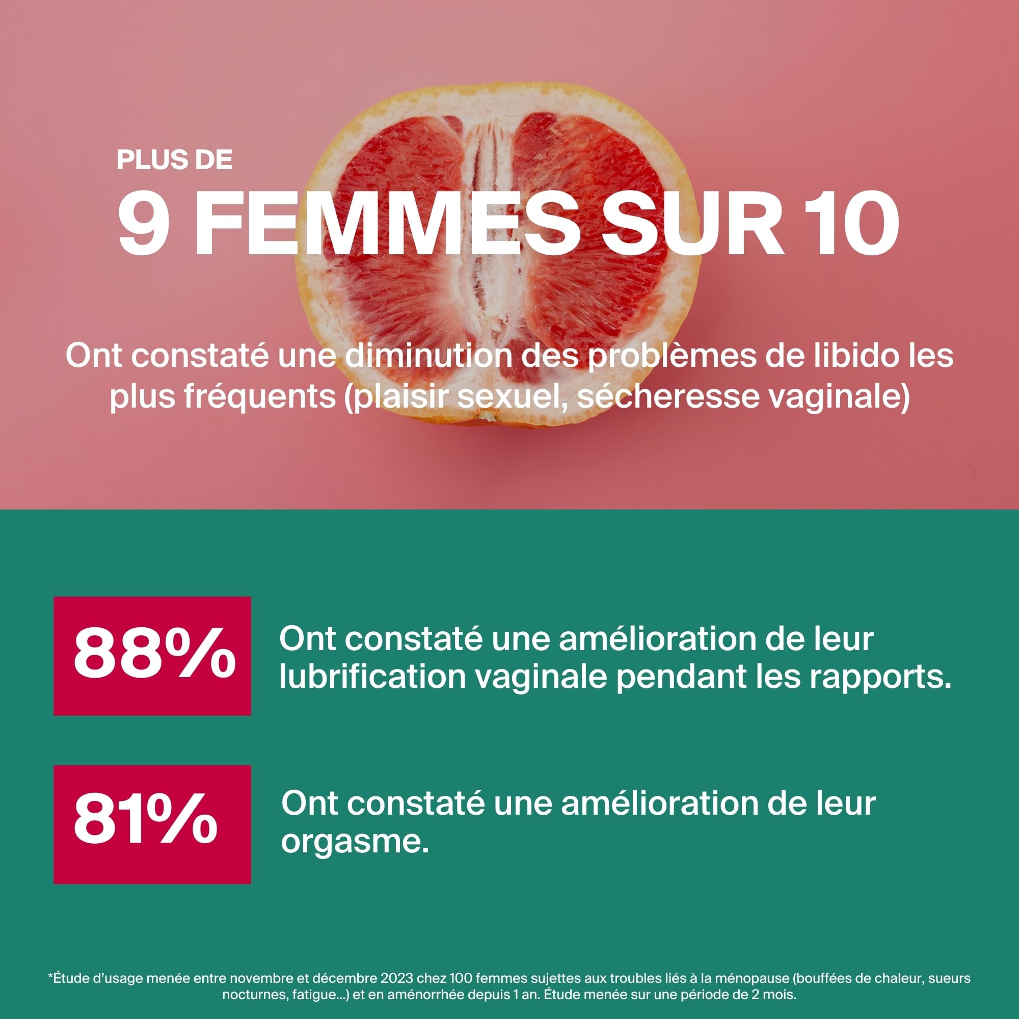 MÉNOCIA® Libido | Complément Alimentaire Intimité Féminine | Tribulus, Ginseng, Vitamines B3 & B8, Hyaluronate | | Libido, Énergie, Confort Intime | 60 Comprimés | Sans Hormones | Fabriqué en France