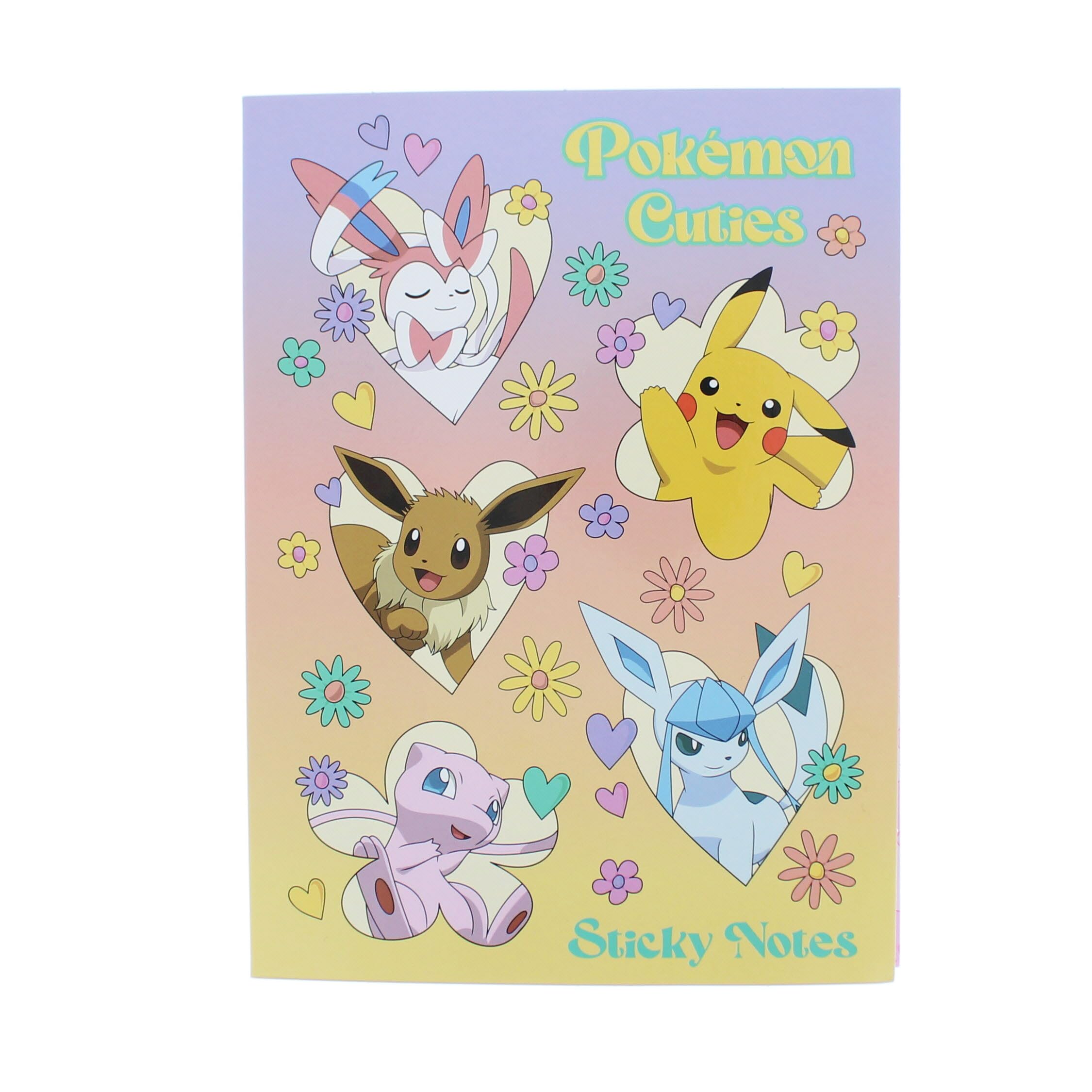 Pokemon Sticky Notes Set, Multicolor, 5.5 x 7.5 inches