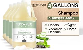Hotel Shampoo | Four Gallons | Designed to Refill Soap Dispensers (Set of 4)