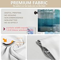 Vista 159 de Cenefas de cocina modernas con patrón de cobre marrón dorado para ventanas, cenefas opacas abstractas de marcas de arañazos y cortinas opacas