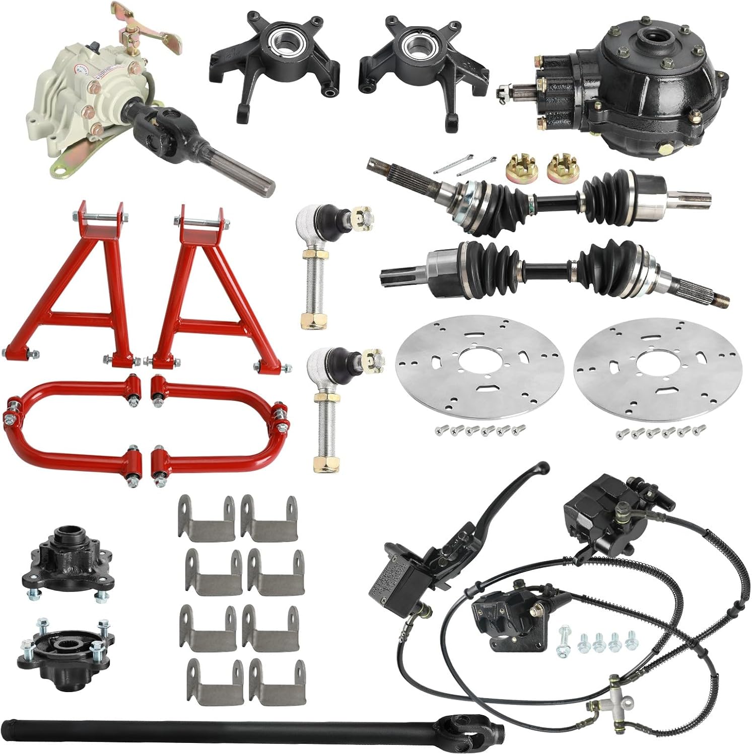 CWTD Complete Rear Drive Shaft Assembly Including CV Axle